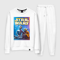 Женский костюм Bender and Yoda - ai art collab