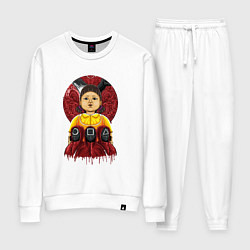 Женский костюм Кукла и надзиратели игра в кальмара