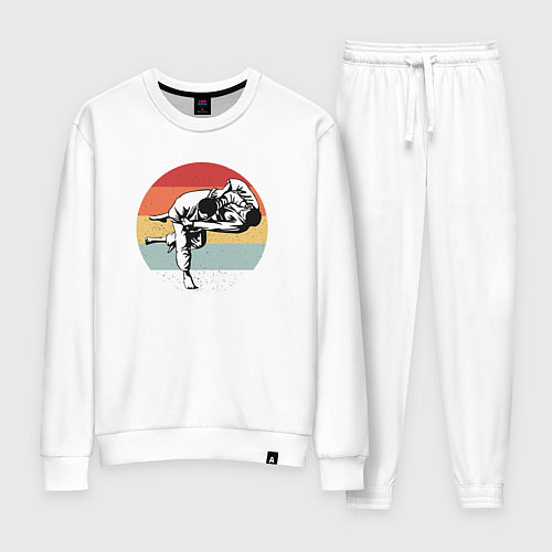 Женский костюм Спарринг дзюдоистов / Белый – фото 1