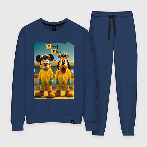 Женский костюм Мики и Плуто пустились во все тяжкие / Тёмно-синий – фото 1