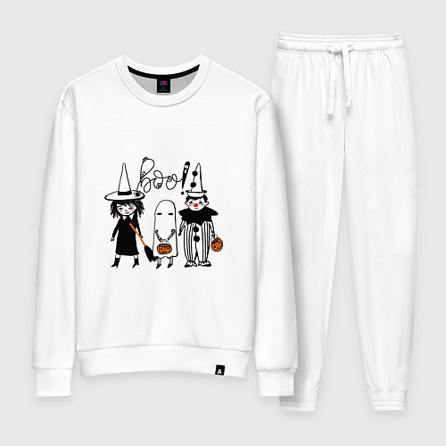 Женский костюм Страшилки колядки / Белый – фото 1