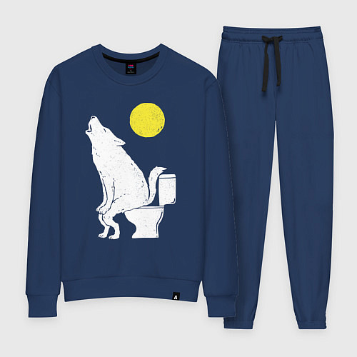 Женский костюм Срущий волк / Тёмно-синий – фото 1