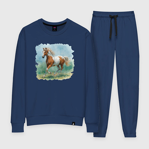 Женский костюм Квотерхорс / Тёмно-синий – фото 1