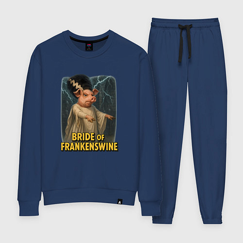 Женский костюм Свинья Франкенштейна невеста / Тёмно-синий – фото 1