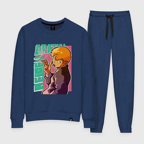 Женский костюм Моб психо 100 Arataka Reigen / Тёмно-синий – фото 1