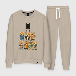 Женский костюм BTS группа из корги