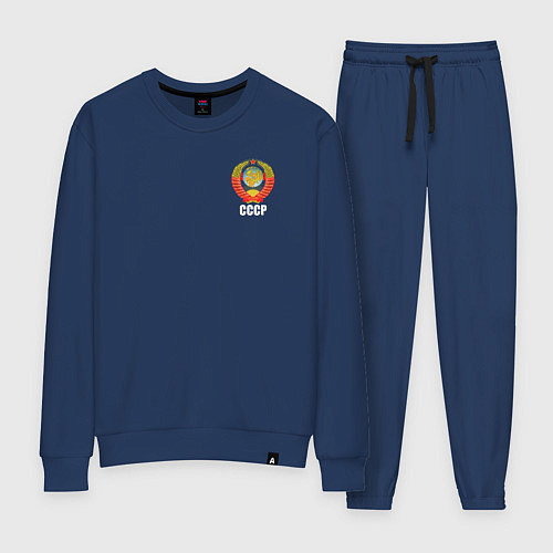 Женский костюм Герб СССР как оберег / Тёмно-синий – фото 1