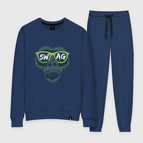 Женский костюм Swag monkey / Тёмно-синий – фото 1