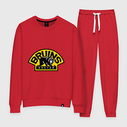 Костюм хлопковый женский HC Boston Bruins Label, цвет: красный