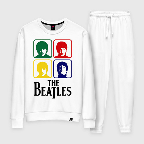 Женский костюм The Beatles: Colors / Белый – фото 1
