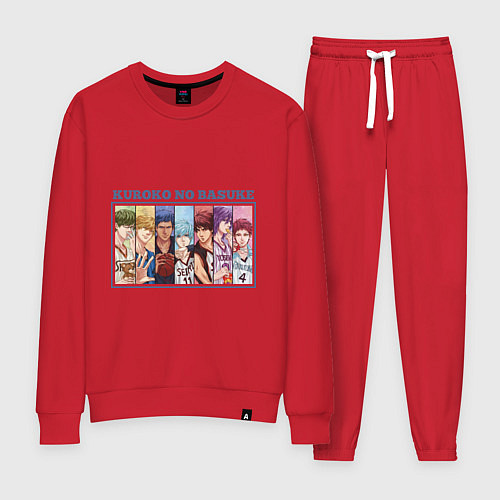 Женский костюм Kuroko no basuke / Красный – фото 1
