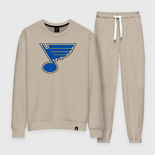 Женский костюм St Louis Blues: Tarasenko 91 / Миндальный – фото 1