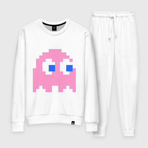 Женский костюм Pac-Man: Pinky / Белый – фото 1
