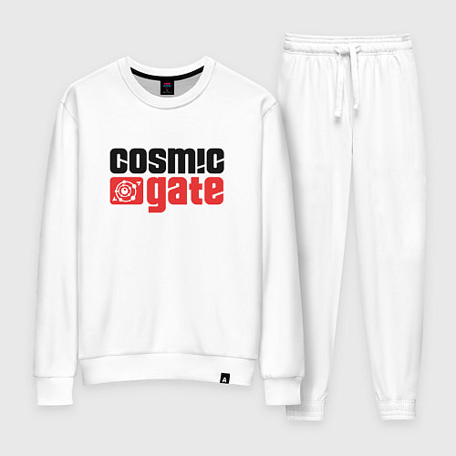 Женский костюм Cosmic Gate / Белый – фото 1