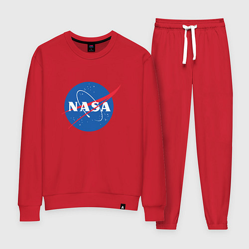 Женский костюм NASA: Logo / Красный – фото 1