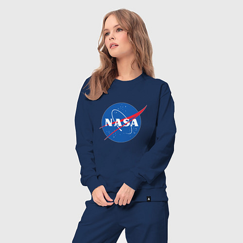 Женский костюм NASA: Logo / Тёмно-синий – фото 3