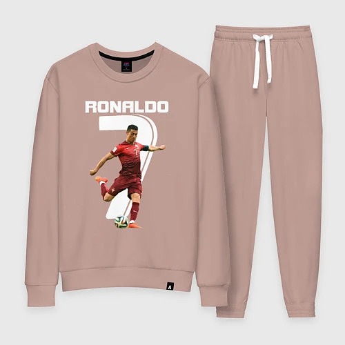 Женский костюм Ronaldo 07 / Пыльно-розовый – фото 1