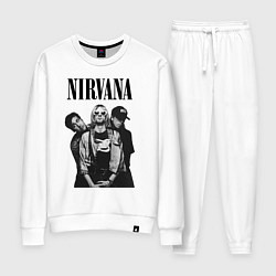 Костюм хлопковый женский Nirvana Group, цвет: белый