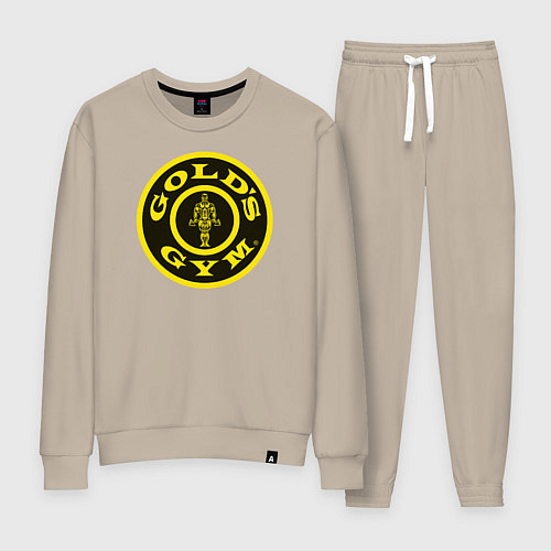 Женский костюм Gold's Gym / Миндальный – фото 1