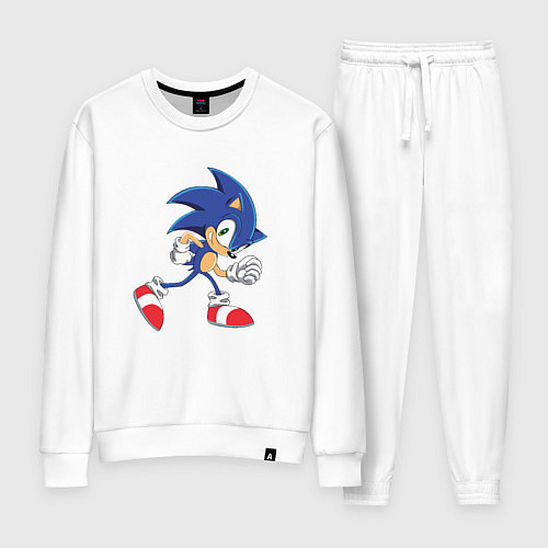 Женский костюм Sonic the Hedgehog / Белый – фото 1