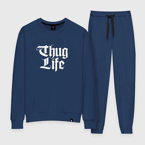 Женский костюм Thug Life: 2Pac / Тёмно-синий – фото 1