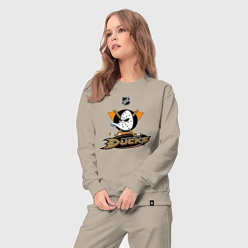 Женский костюм NHL: Anaheim Ducks / Миндальный – фото 3