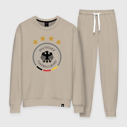 Женский костюм Deutscher Fussball-Bund / Миндальный – фото 1