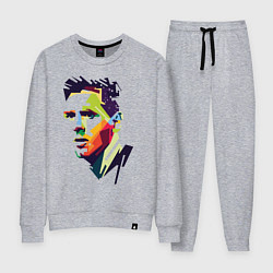 Костюм хлопковый женский Lionel Messi: fun-art, цвет: меланж