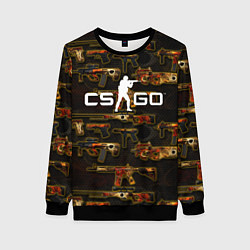 Свитшот женский Counter-Strike Global Offensive, цвет: 3D-черный