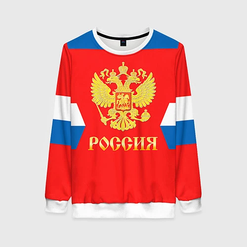 Женский свитшот Сборная РФ: #27 PANARIN / 3D-Белый – фото 1