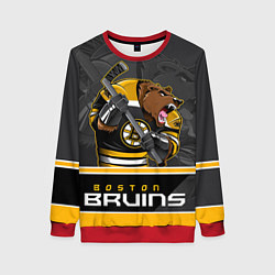 Свитшот женский Boston Bruins, цвет: 3D-красный