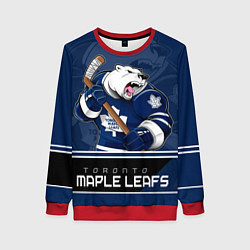 Свитшот женский Toronto Maple Leafs, цвет: 3D-красный