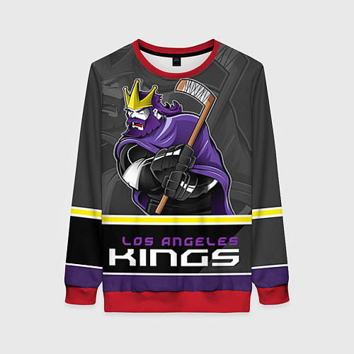 Женский свитшот Los Angeles Kings / 3D-Красный – фото 1