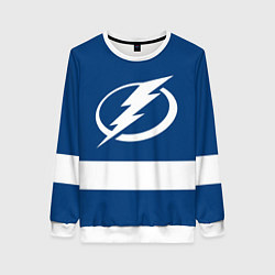 Свитшот женский Tampa Bay Lightning, цвет: 3D-белый