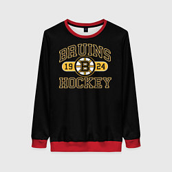 Свитшот женский Boston Bruins: Est.1924, цвет: 3D-красный