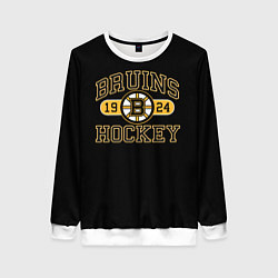 Свитшот женский Boston Bruins: Est.1924, цвет: 3D-белый