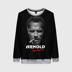 Свитшот женский Arnold forever, цвет: 3D-меланж