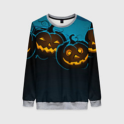Свитшот женский Halloween3, цвет: 3D-меланж