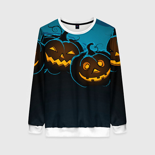 Женский свитшот Halloween3 / 3D-Белый – фото 1