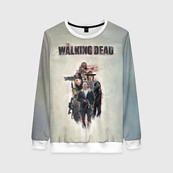 Свитшот женский Walking Dead, цвет: 3D-белый