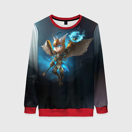 Женский свитшот Skywrath Mage: Wings / 3D-Красный – фото 1