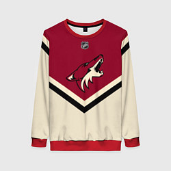 Свитшот женский NHL: Arizona Coyotes, цвет: 3D-красный