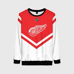 Свитшот женский NHL: Detroit Red Wings, цвет: 3D-черный