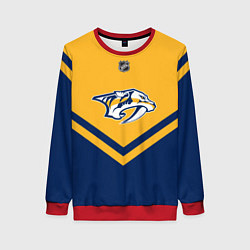 Свитшот женский NHL: Nashville Predators, цвет: 3D-красный