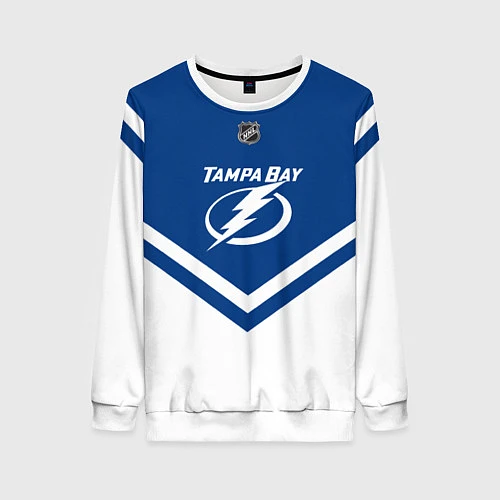 Женский свитшот NHL: Tampa Bay Lightning / 3D-Белый – фото 1