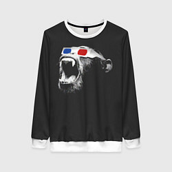Женский свитшот 3D Monkey
