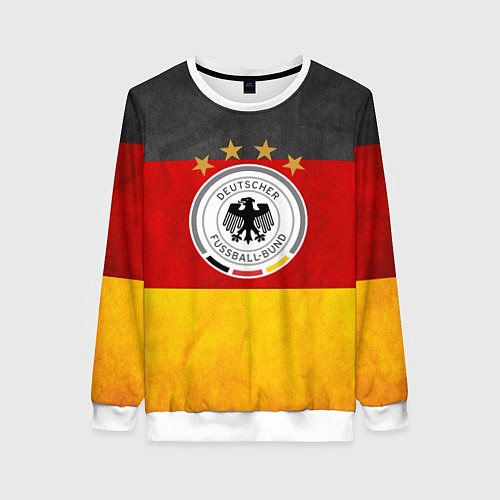 Женский свитшот Сборная Германии / 3D-Белый – фото 1