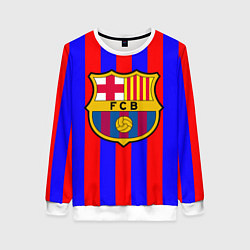 Свитшот женский Barca FCB Club, цвет: 3D-белый