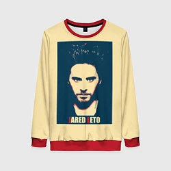 Свитшот женский Jared Leto, цвет: 3D-красный