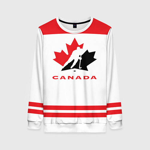 Женский свитшот Canada Team / 3D-Белый – фото 1